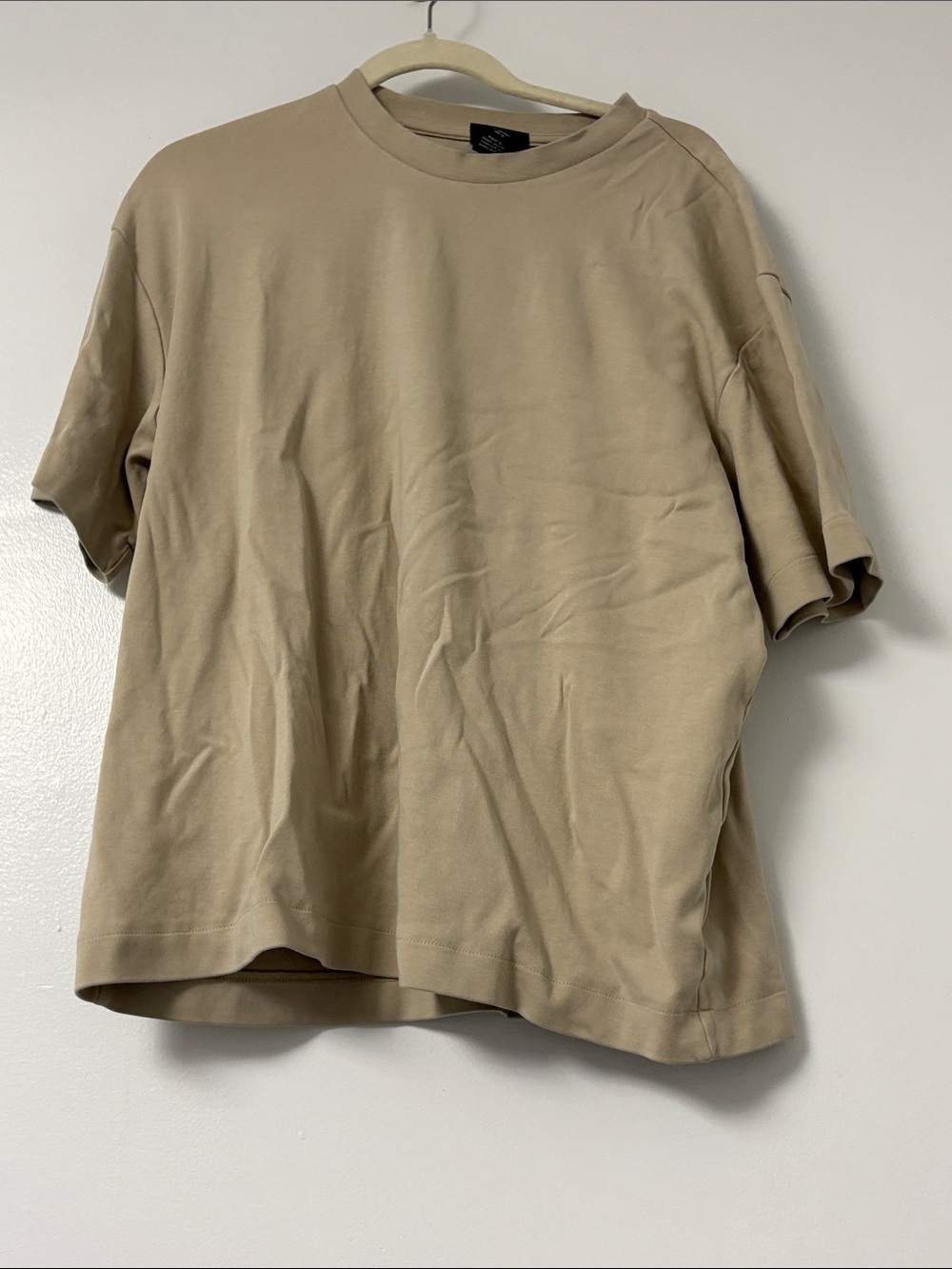 H&M Beige Short Sleeve Tee